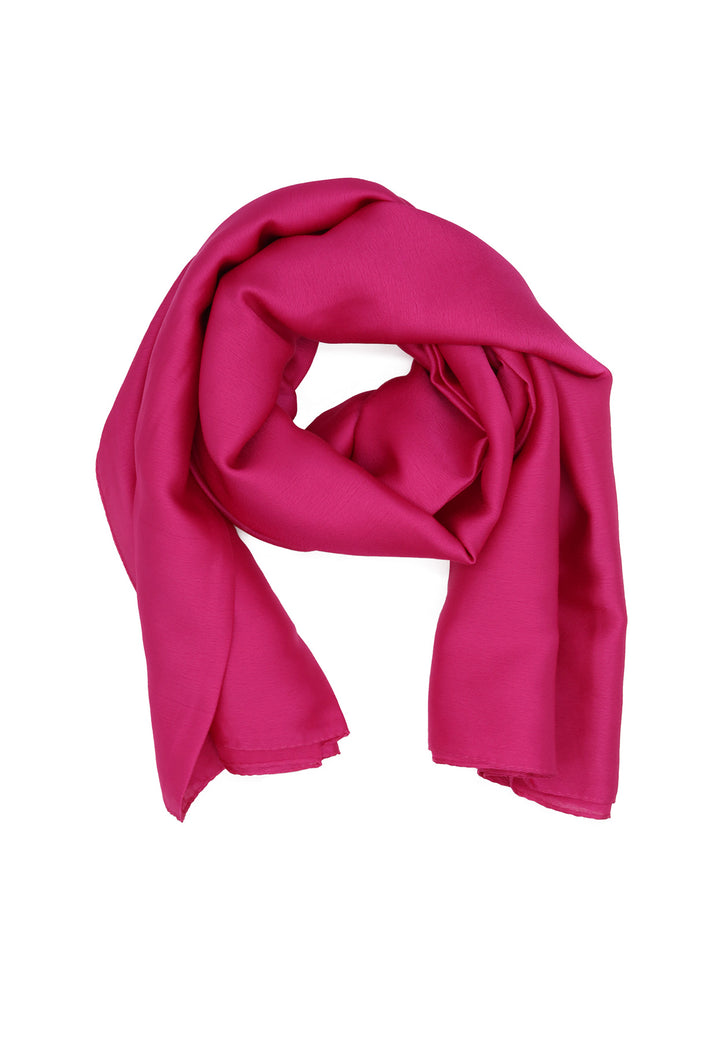 Sciarpa foulard pashmina colore fucsia