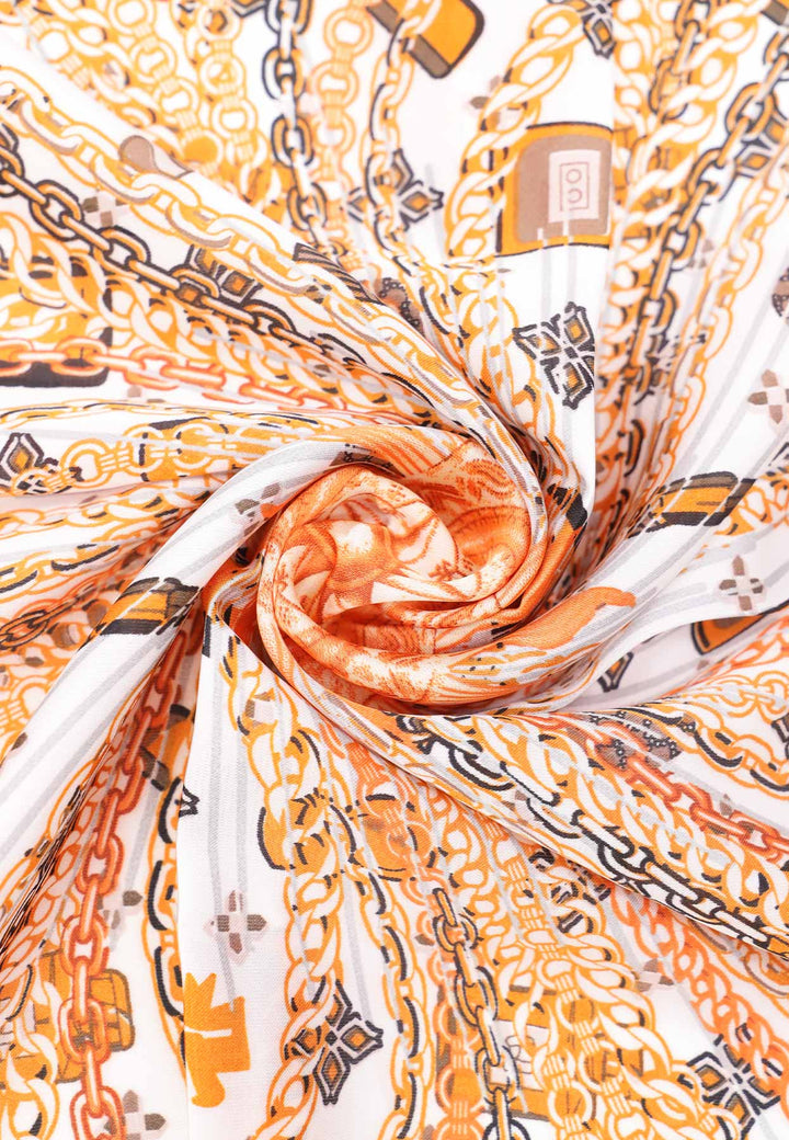 Sciarpa leggera foulard da donna queen helena beige