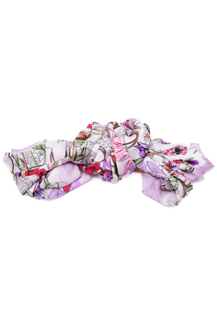 sciarpa foulard da donna colore viola