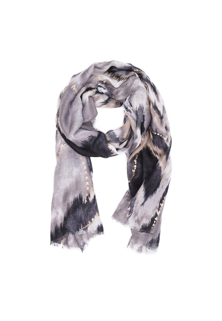 Foulard in viscosa colore nero