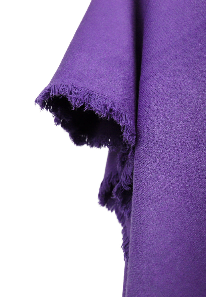 Mantella da donna in viscosa colore viola