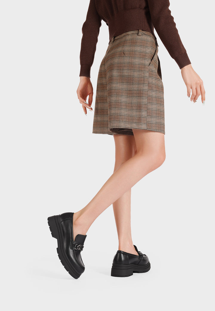 mocassini da donna in ecopelle con suola platform X33-54 queen helena