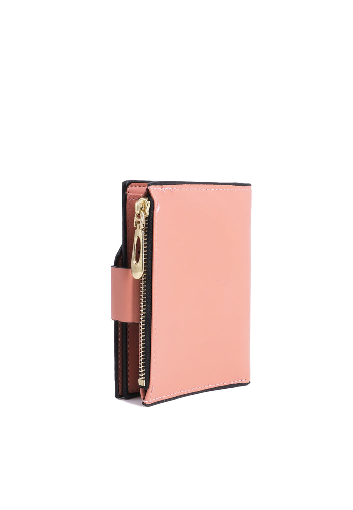 Portafoglio portamonete colore rosa
