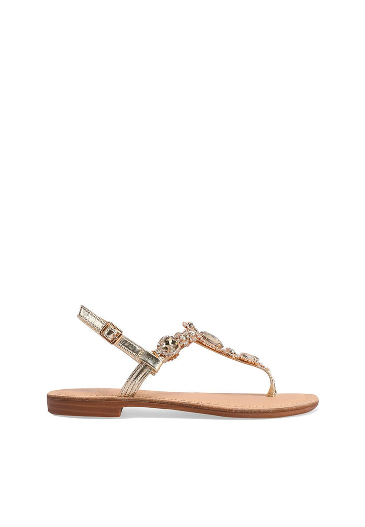 New Look - Sandali infradito color oro con morsetto New Look - Sandali infradito color oro con morsetto