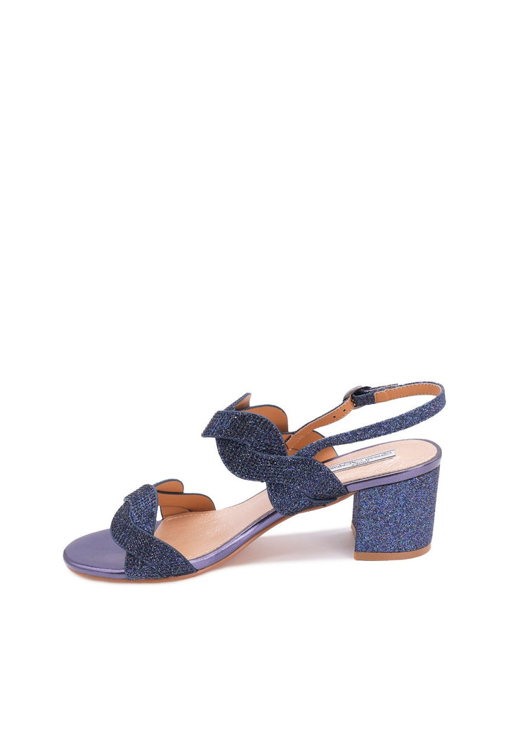 Blu Tacco Medio Sandalo Blu MM Comfort 5016 Sandali Donna Tacco