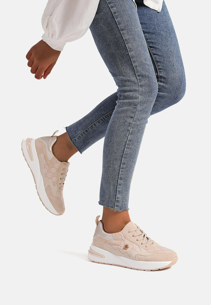 scarpe sportive sneakers queen helena beige