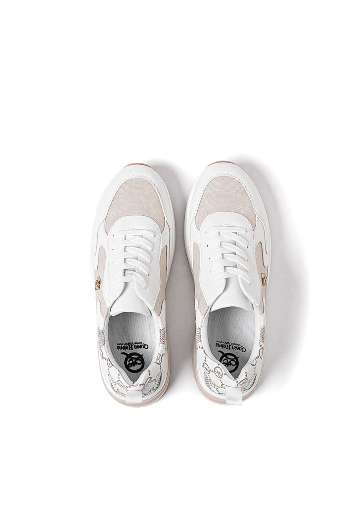 scarpe sportive sneakers queen helena bianco