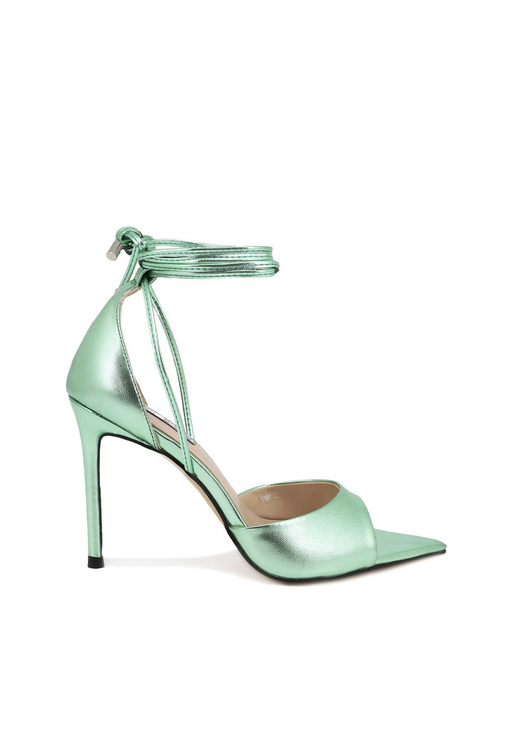Scarpe Donna Scarpe Con Il Tacco Verdi Sandalo Decollete Verde