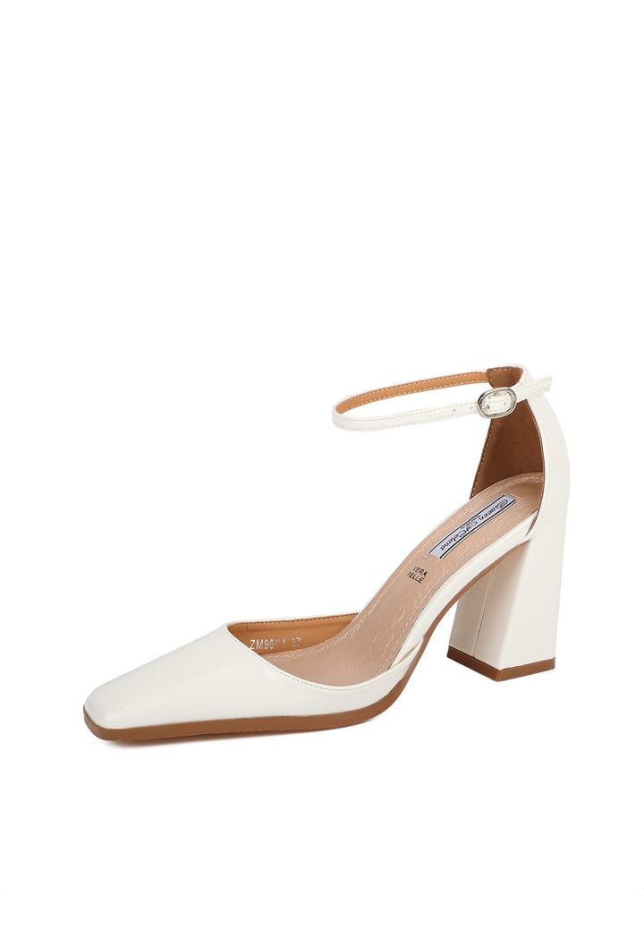 scarpe da donna con tacco 9 cm zm9601 queen helena bianco