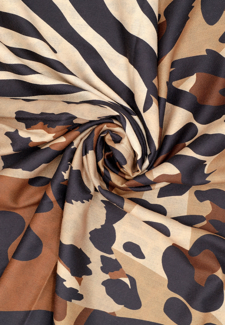ETRO Sciarpa Con Stampa Animalier | Marrone | IT ETRO Sciarpa Con Stampa Animalier | Marrone | IT