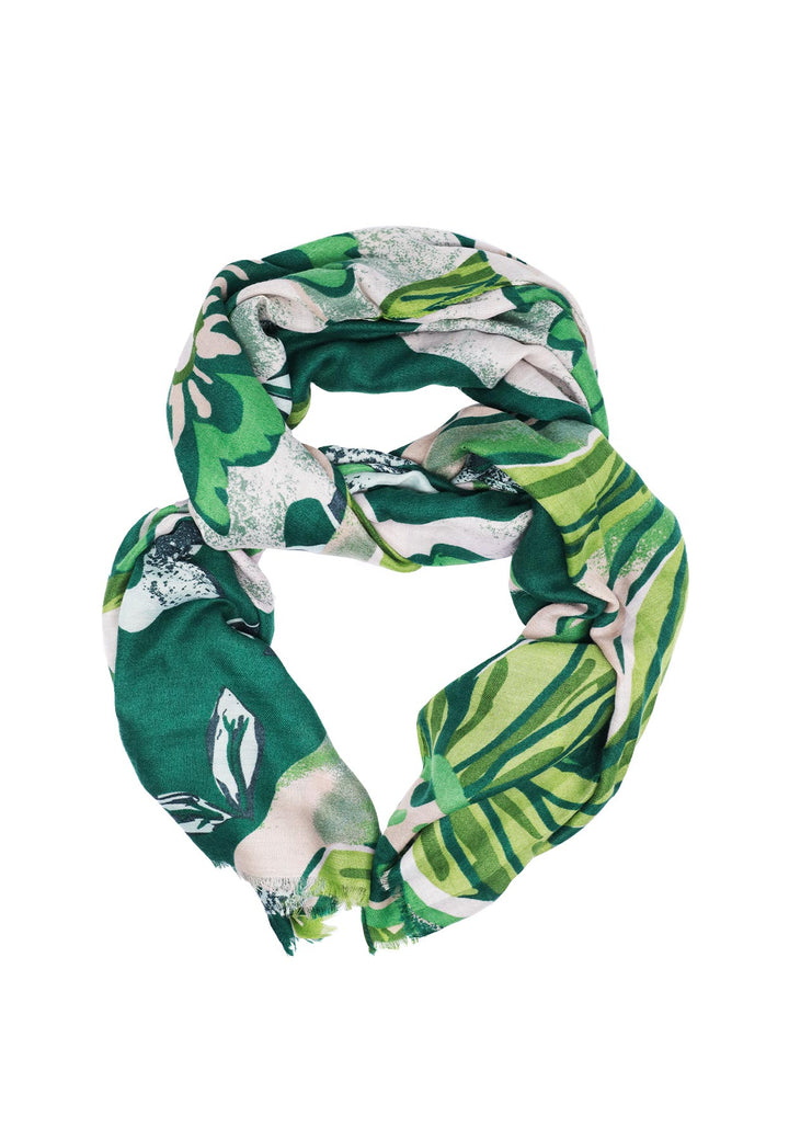 sciarpa foulard colore verde