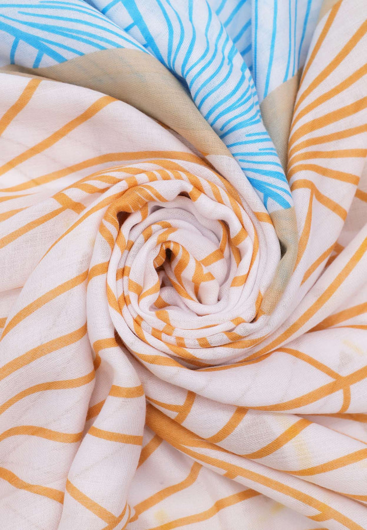 sciarpa foulard leggera e morbida colore beige