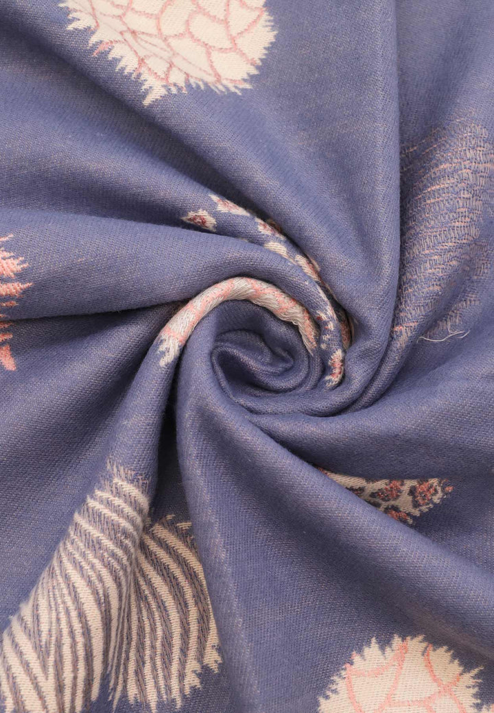 Sciarpa foulard da donna colore blu