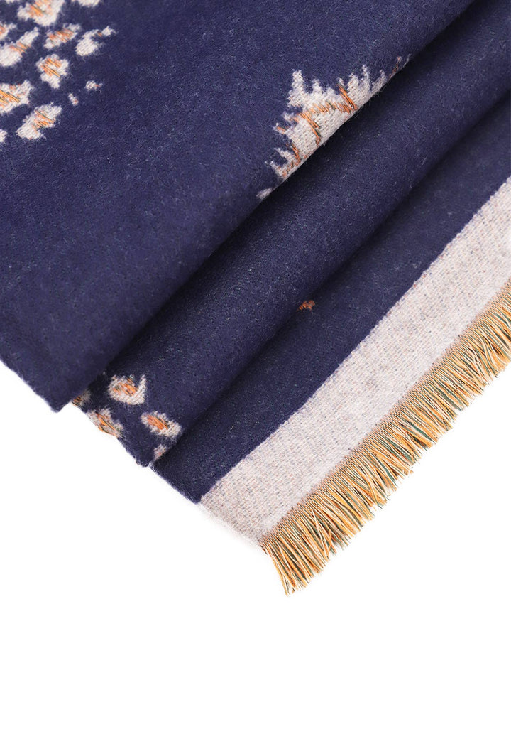 Sciarpa foulard da donna colore navy