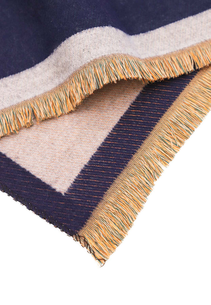 Sciarpa foulard da donna colore navy