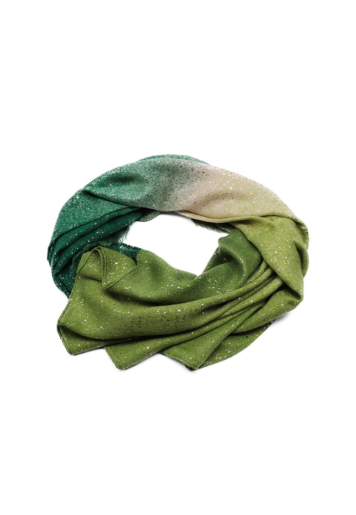Sciarpa foulard pashmina colore verde