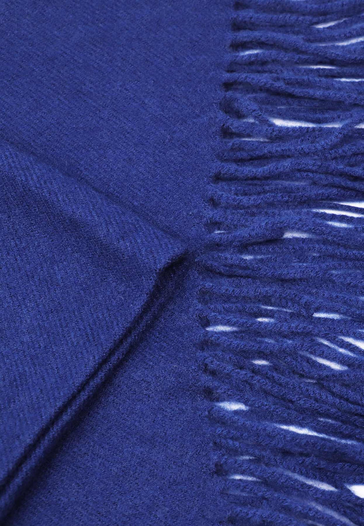 sciarpa pashmina in viscosa colore blu
