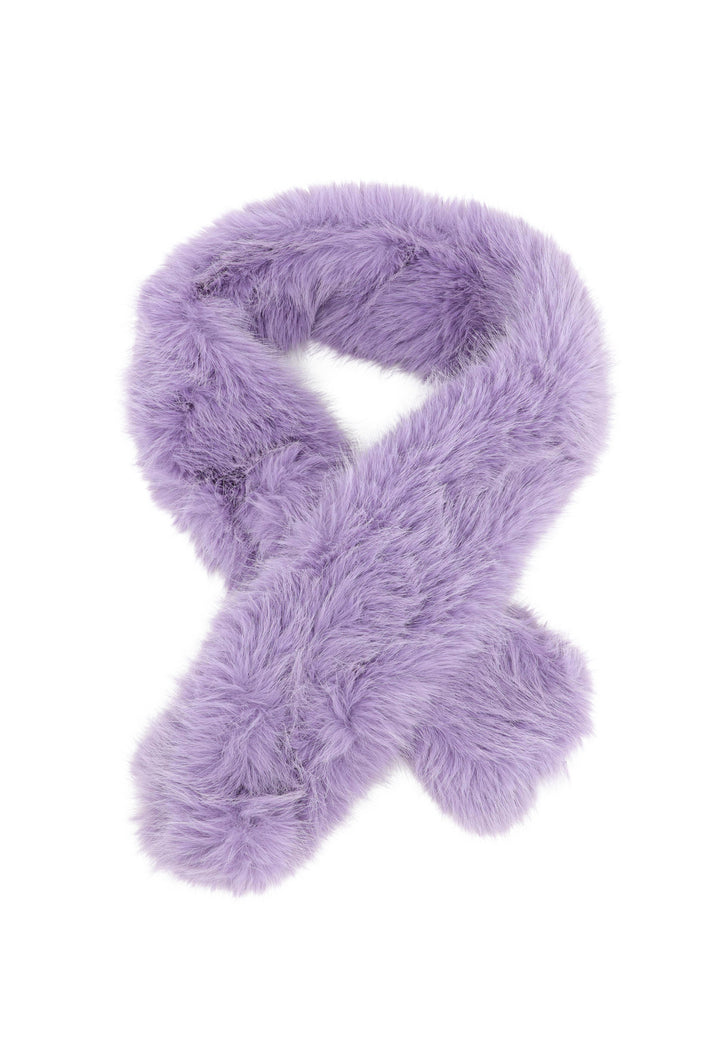 Sciarpa Scaldacollo da donna invernale colore viola