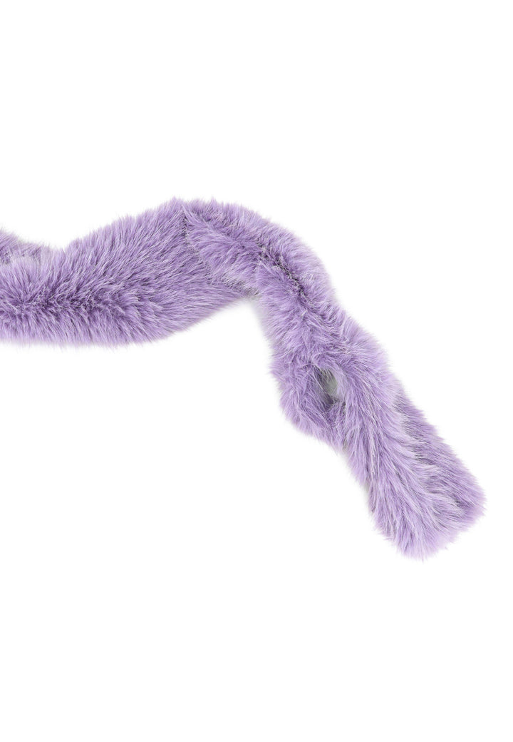 Sciarpa Scaldacollo da donna invernale colore viola