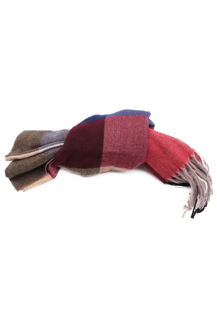 sciarpa foulard pashmina colore rosso