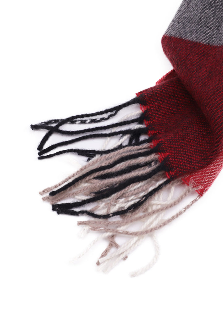 sciarpa foulard pashmina colore rosso