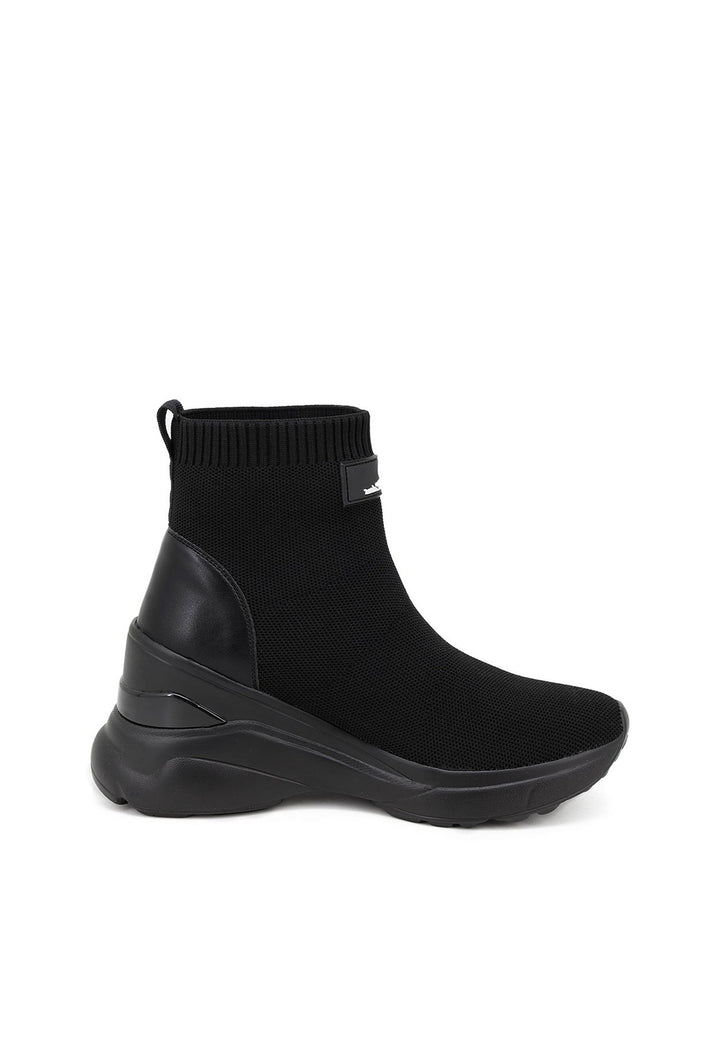 Sock sneakers con suola alta colore nero