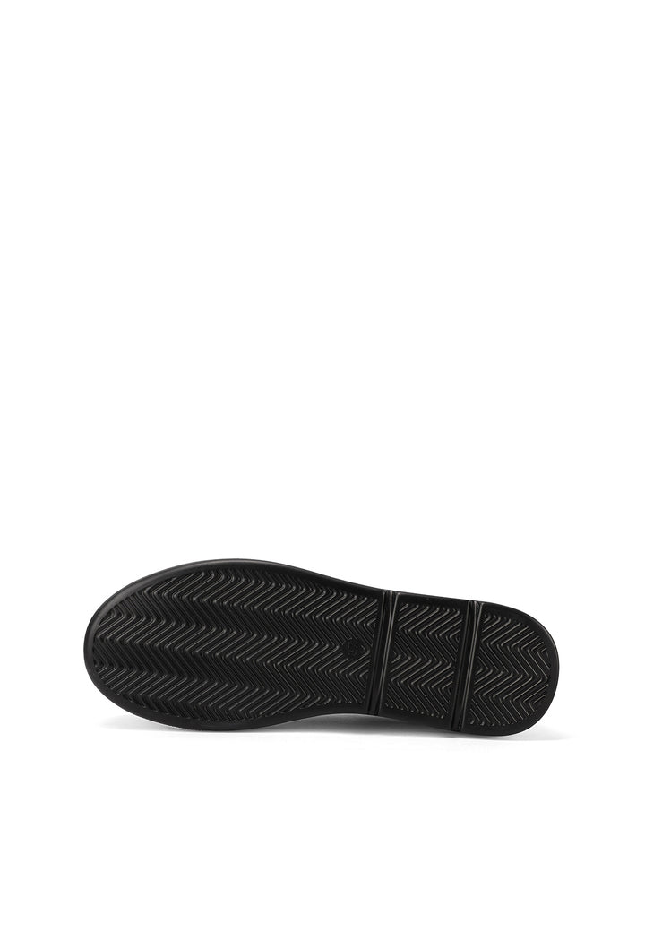 sneakers da donna nere con suola platform queen helena x33-10