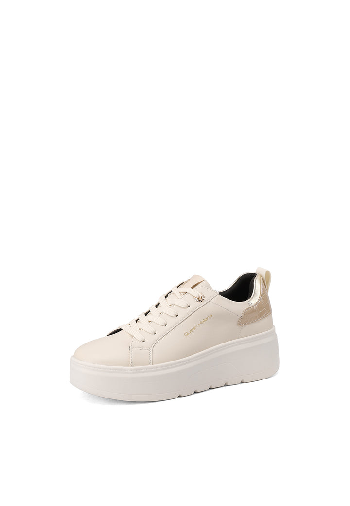 Sneakers da donna platform con zeppa alta