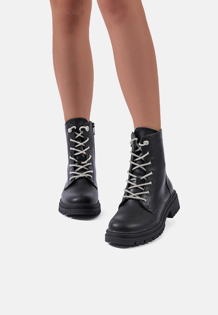 Lacci Stringhe Anfibi Lacci Stivaletti Anfibi Con Glitter