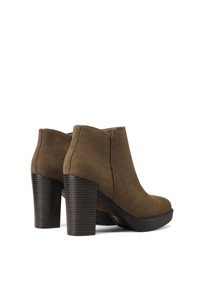 Stivaletti donna con tacco alto e plateau eleganti Queen Helena