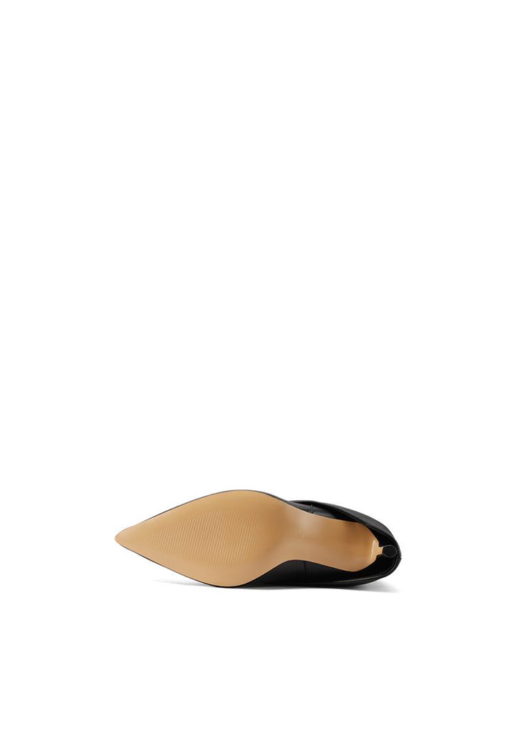stivali da donna con tacco a spillo neri K4076 queen helena
