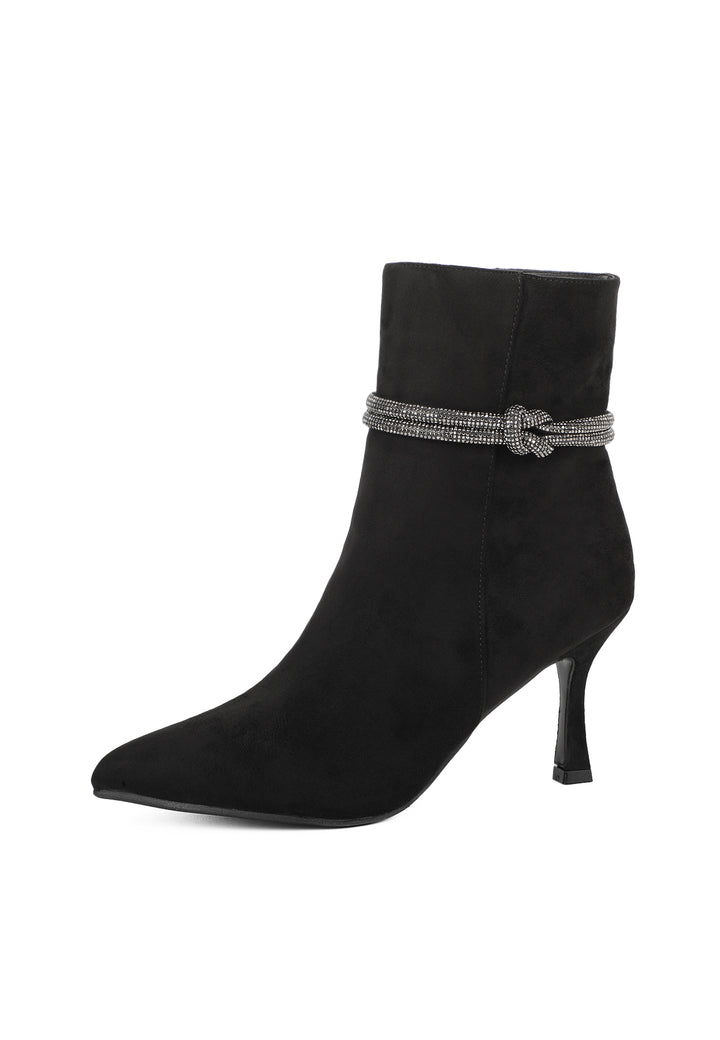 Boot Tronchetti A Spillo Stivali Donna Tacco Stivaletti Con Tacco