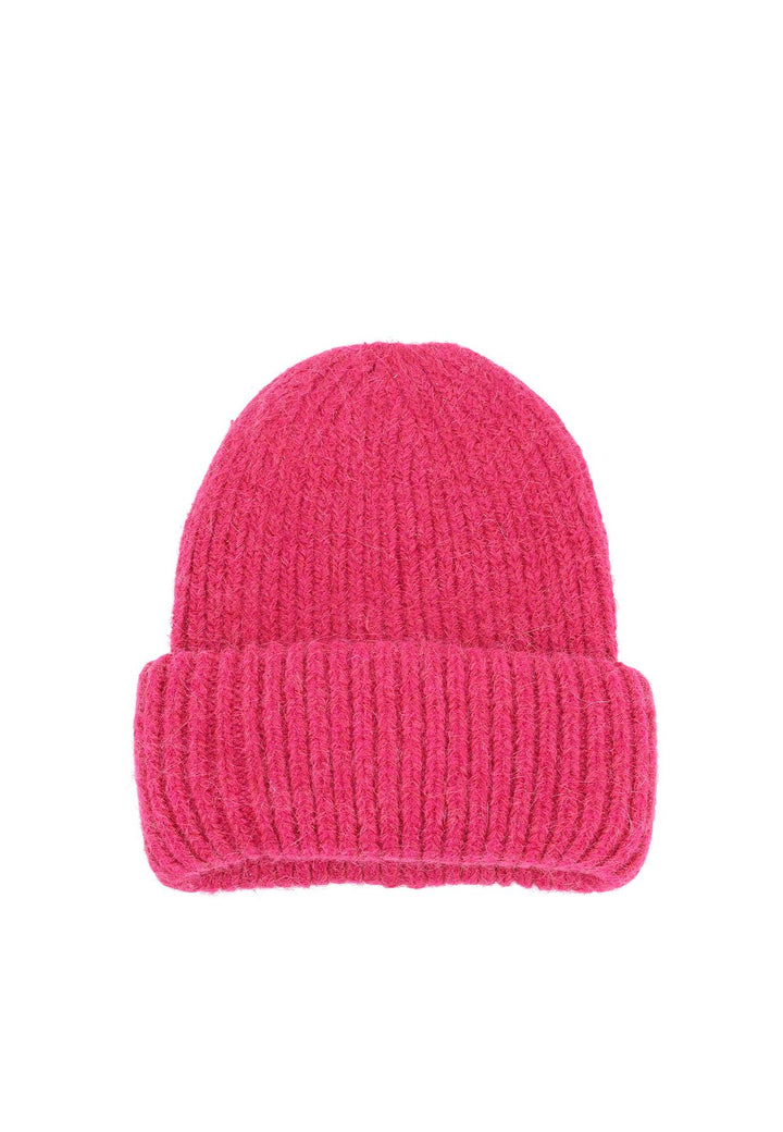 Cappello basic elegante da donna colore fucsia