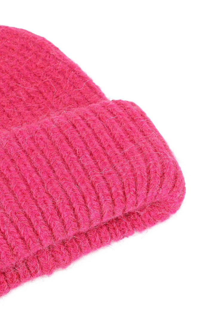 Cappello basic elegante da donna colore fucsia