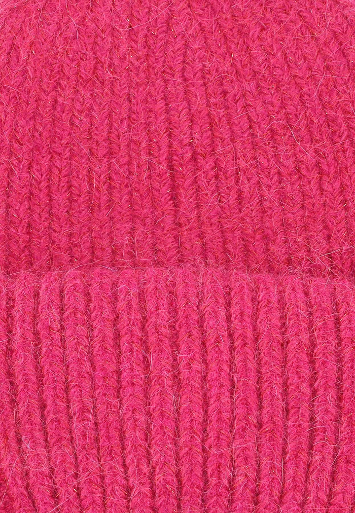 Cappello basic elegante da donna colore fucsia