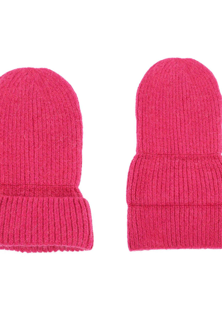 Cappello basic elegante da donna colore fucsia