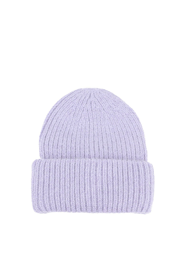 Cappello basic elegante da donna colore viola