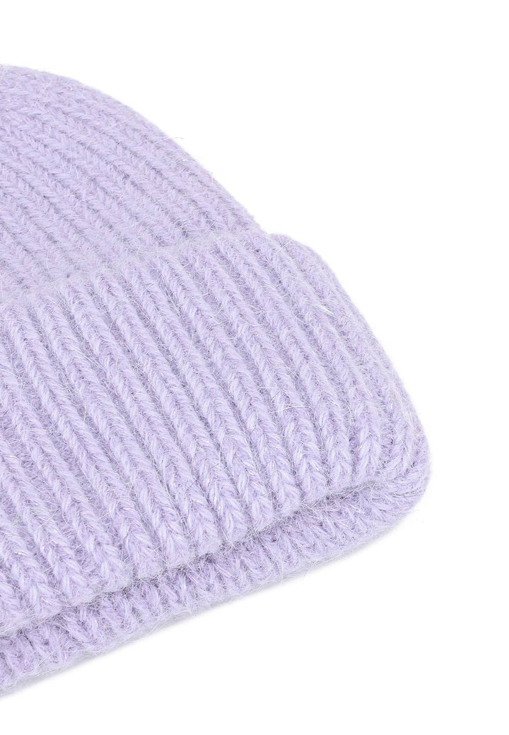 Cappello basic elegante da donna colore viola