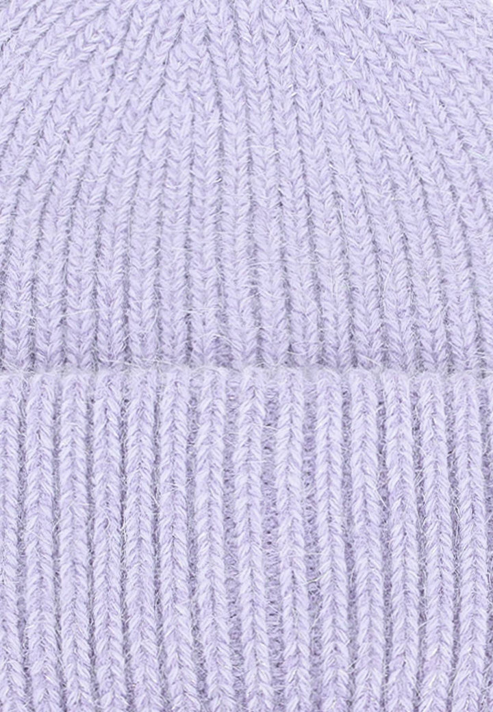 Cappello basic elegante da donna colore viola