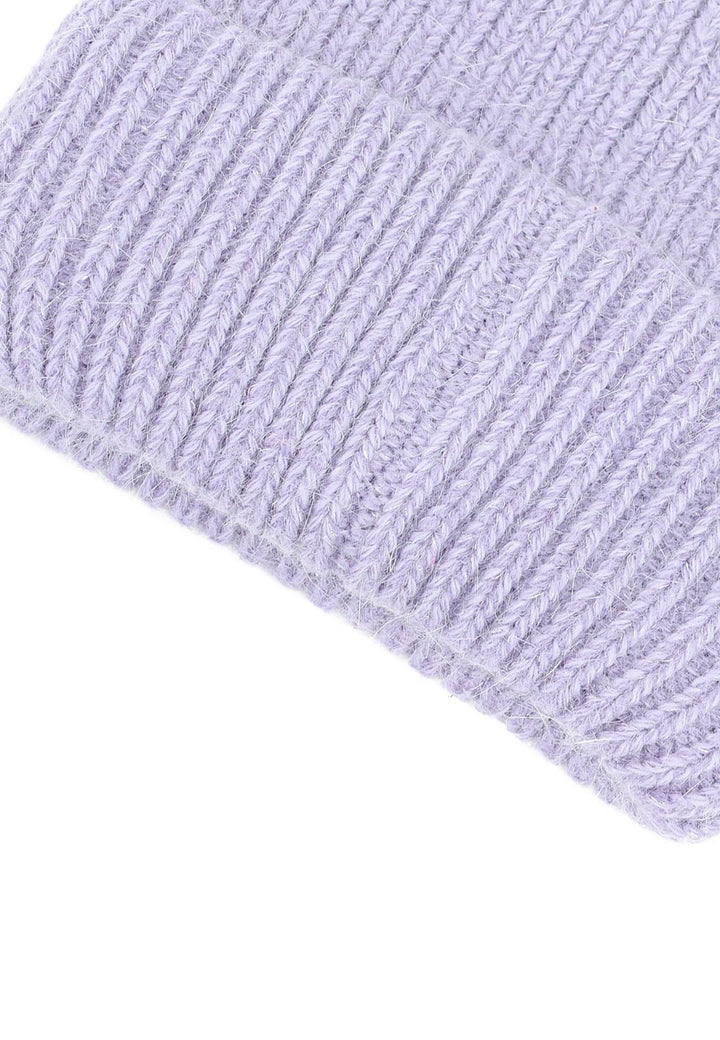 Cappello basic elegante da donna colore viola