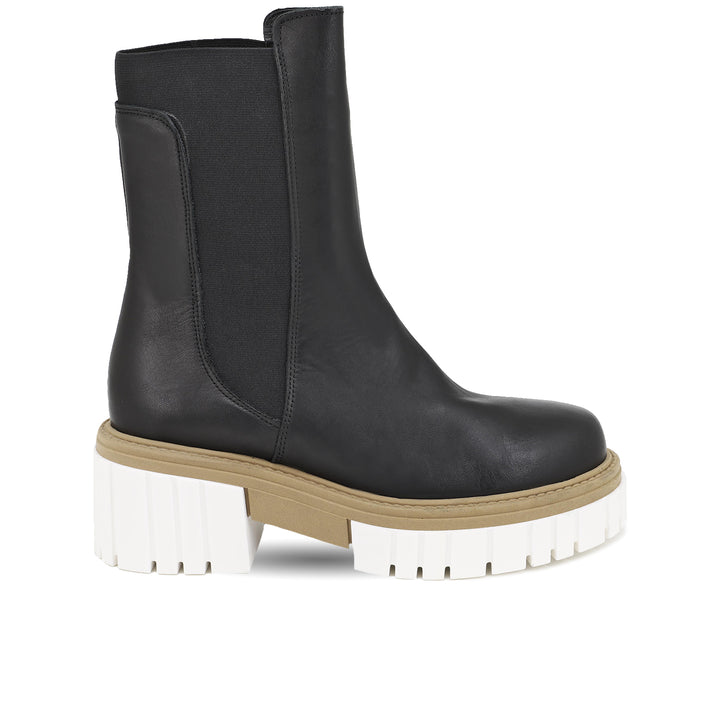 Queen Helena Chelsea Boots – F164 – vera pelle