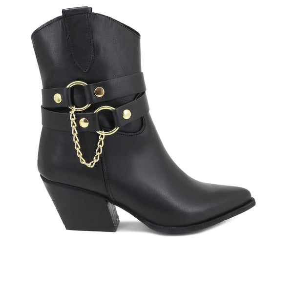 Texan ankle boots - MARA 120-C - real leather