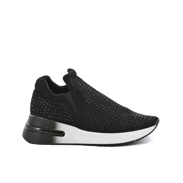 Justinreess England Lexi In Black For Women | Slip On Comfort Shoes Justinreess England Lexi In Black For Women | Slip On Comfort Shoes